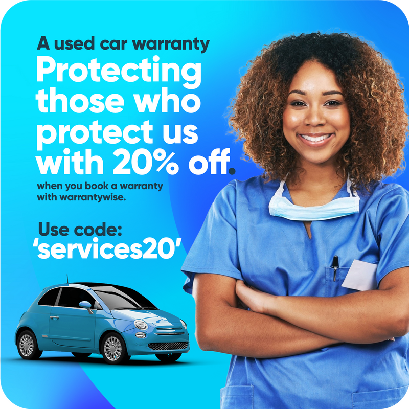 Warrantywise Car Warranty Blue Light Discounts 20% Off