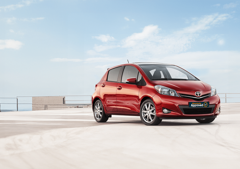 Red Toyota Yaris
