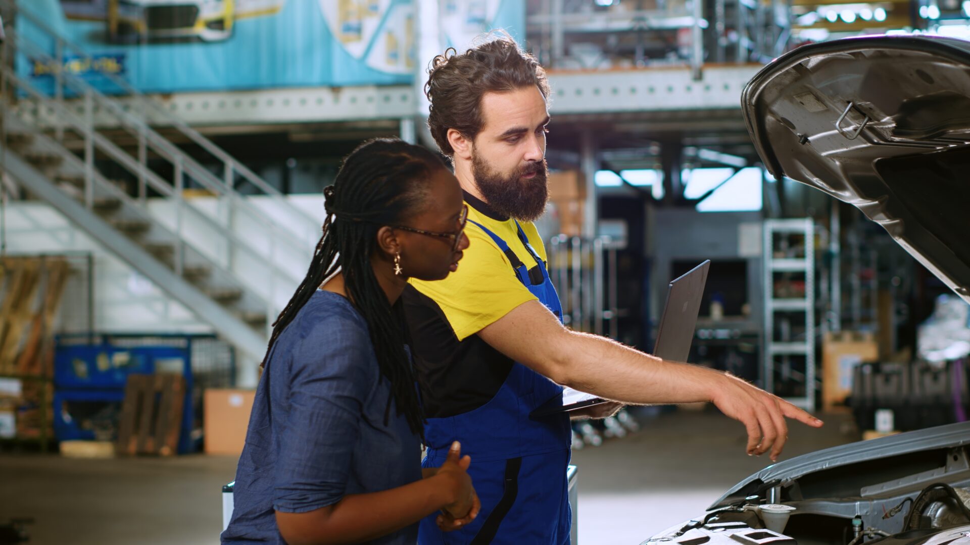 Serviceman calculates car fix services | Warrantywise