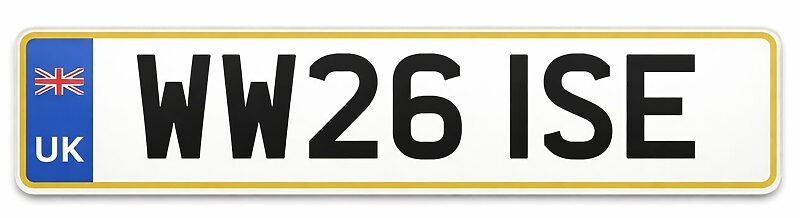 number plate image
