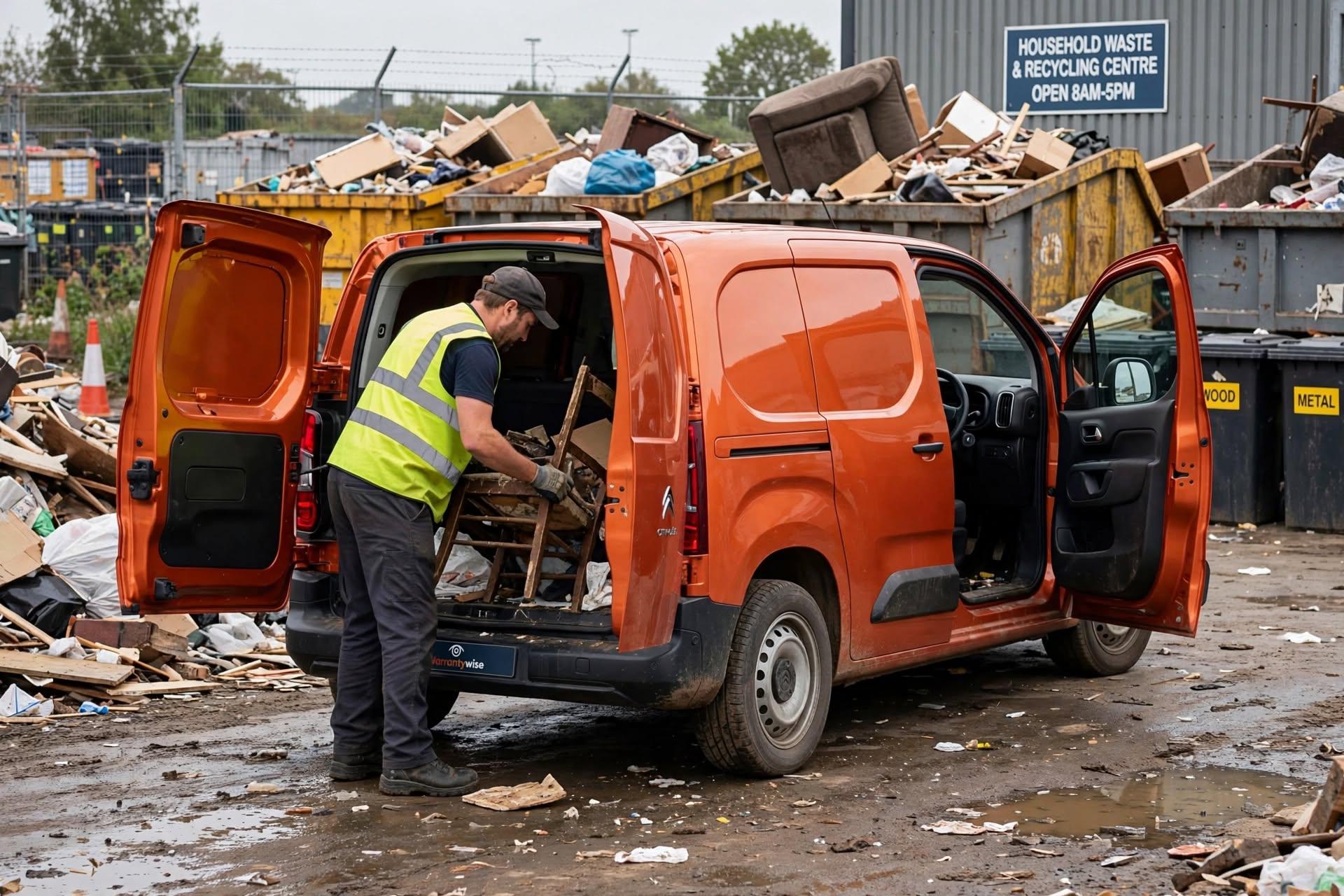 orange_berlingo_unloading | Warrantywise