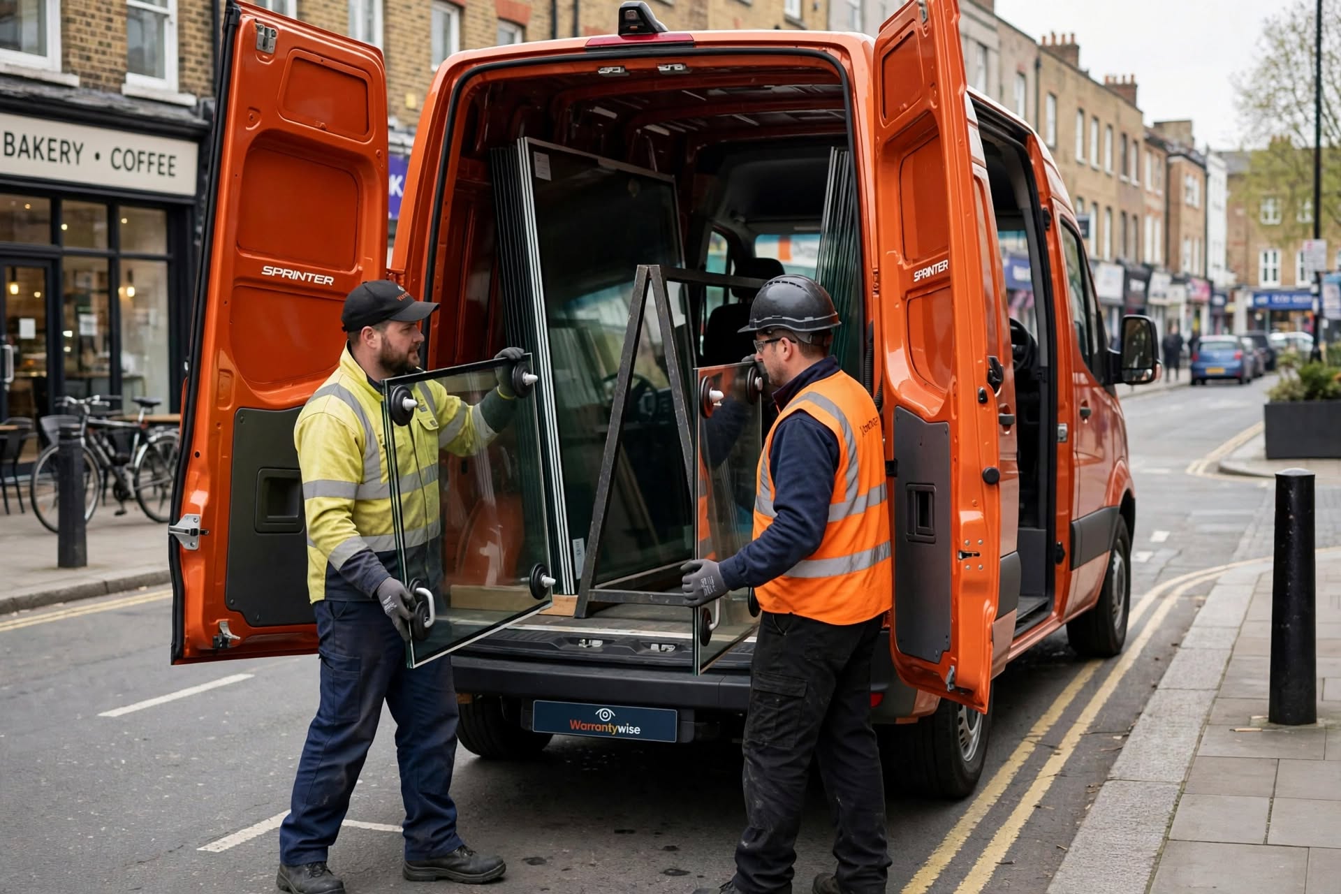 orange_sprinter_unloading_1 | Warrantywise
