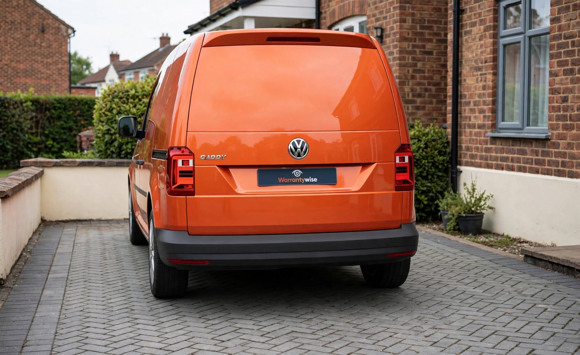 orange_vw_caddy_rear | Warrantywise