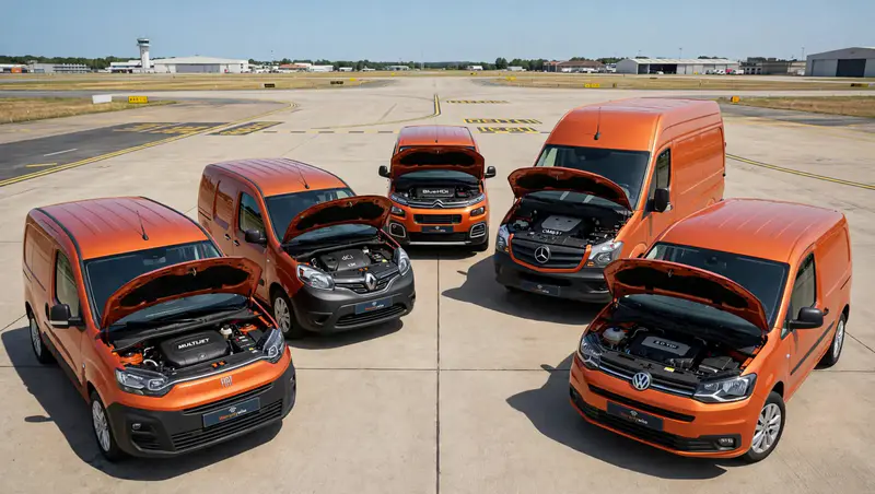 orange_vans_airfield_engine_bay | Warrantywise